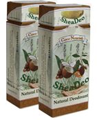 Two packages of SheaDeo